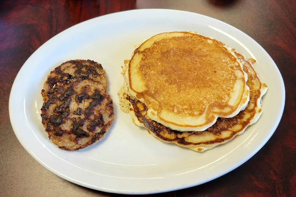 Short Stack with Side of Sausage